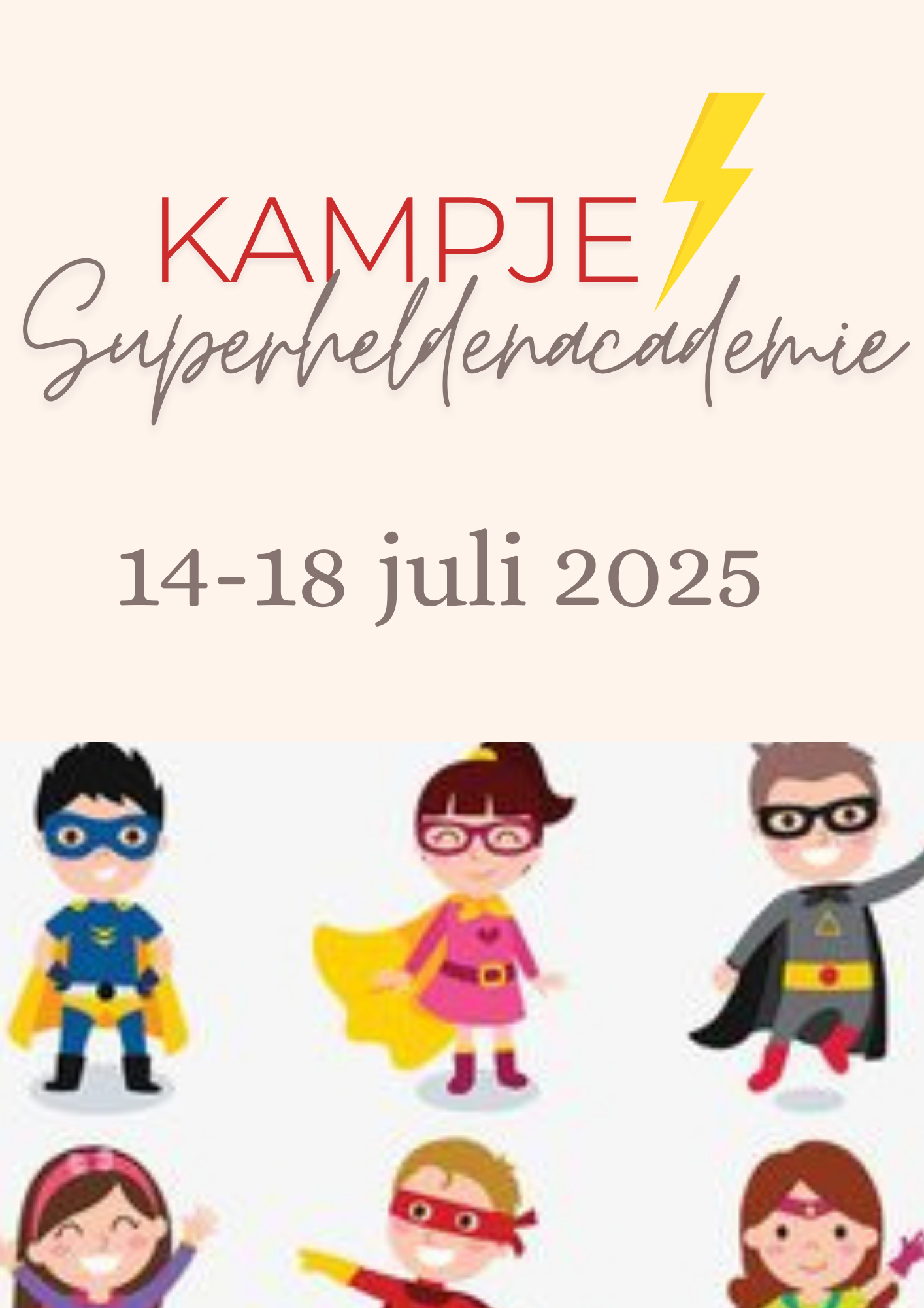 Kampje ' SUPERHELDENACADEMIE'