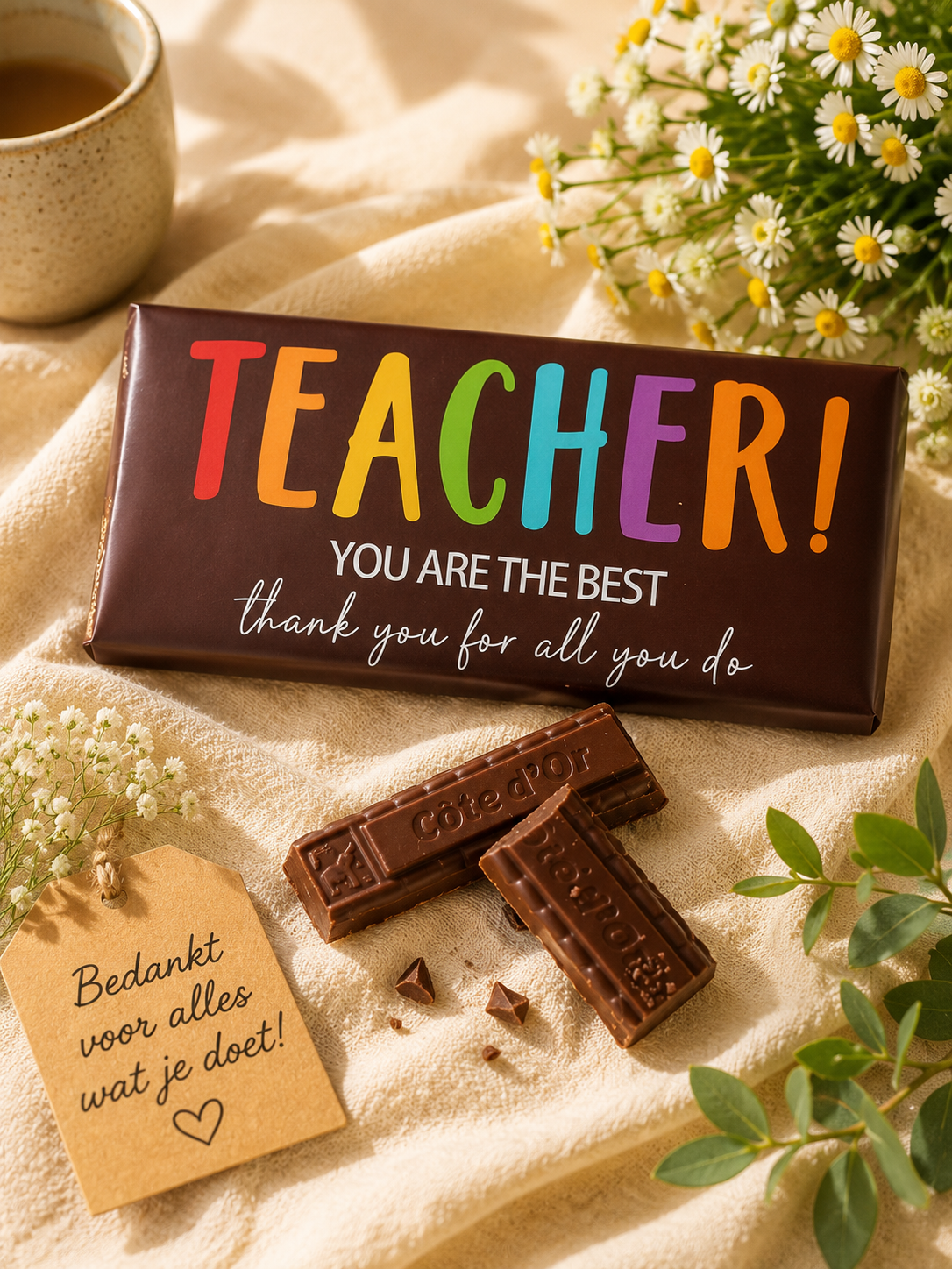 Chocolade reep TEACHER