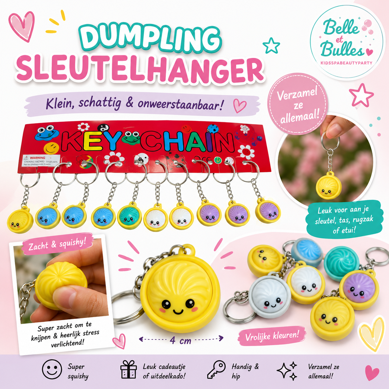 Dumpling sleutelhanger