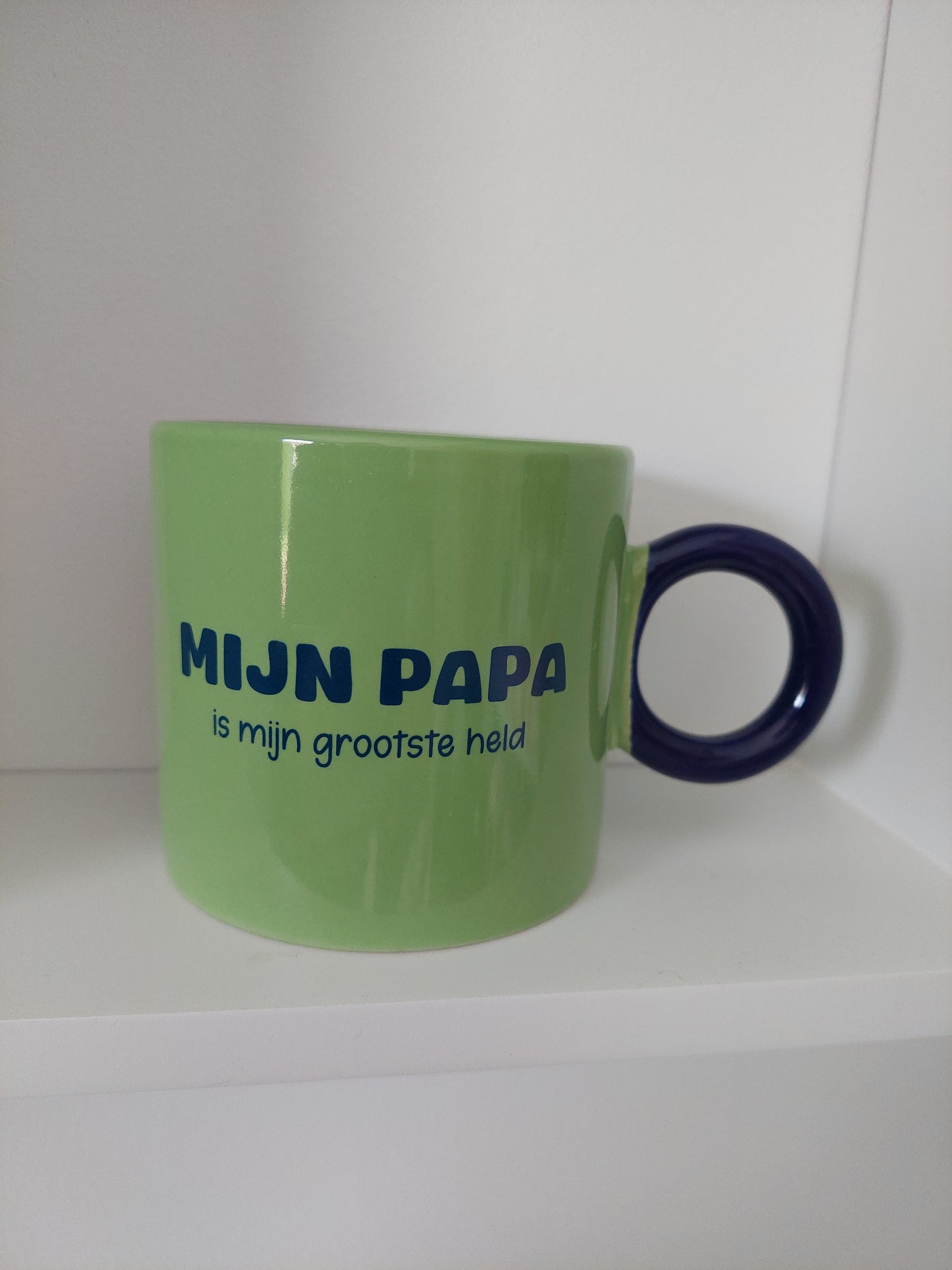Mok 'mijn papa is mijn grootste held'