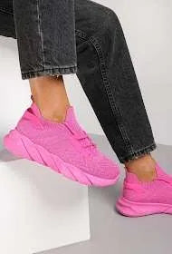 Fuchsia roze sneakers voor dames