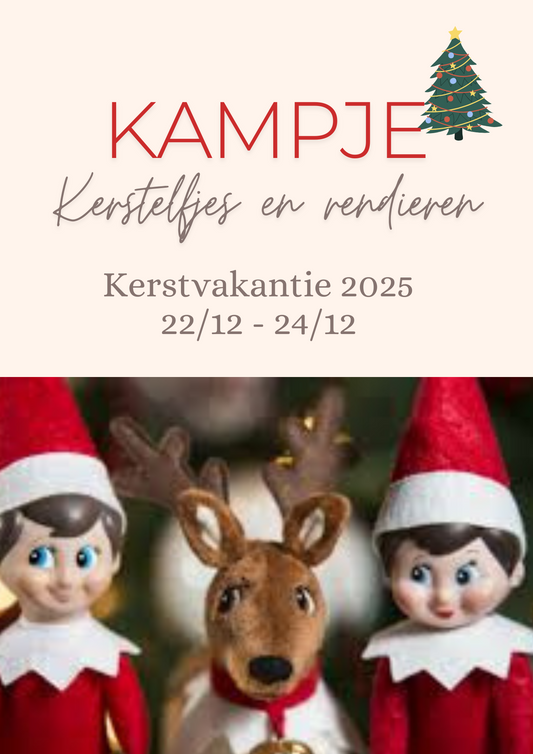 Kampje 'Kerstelfjes en rendieren'