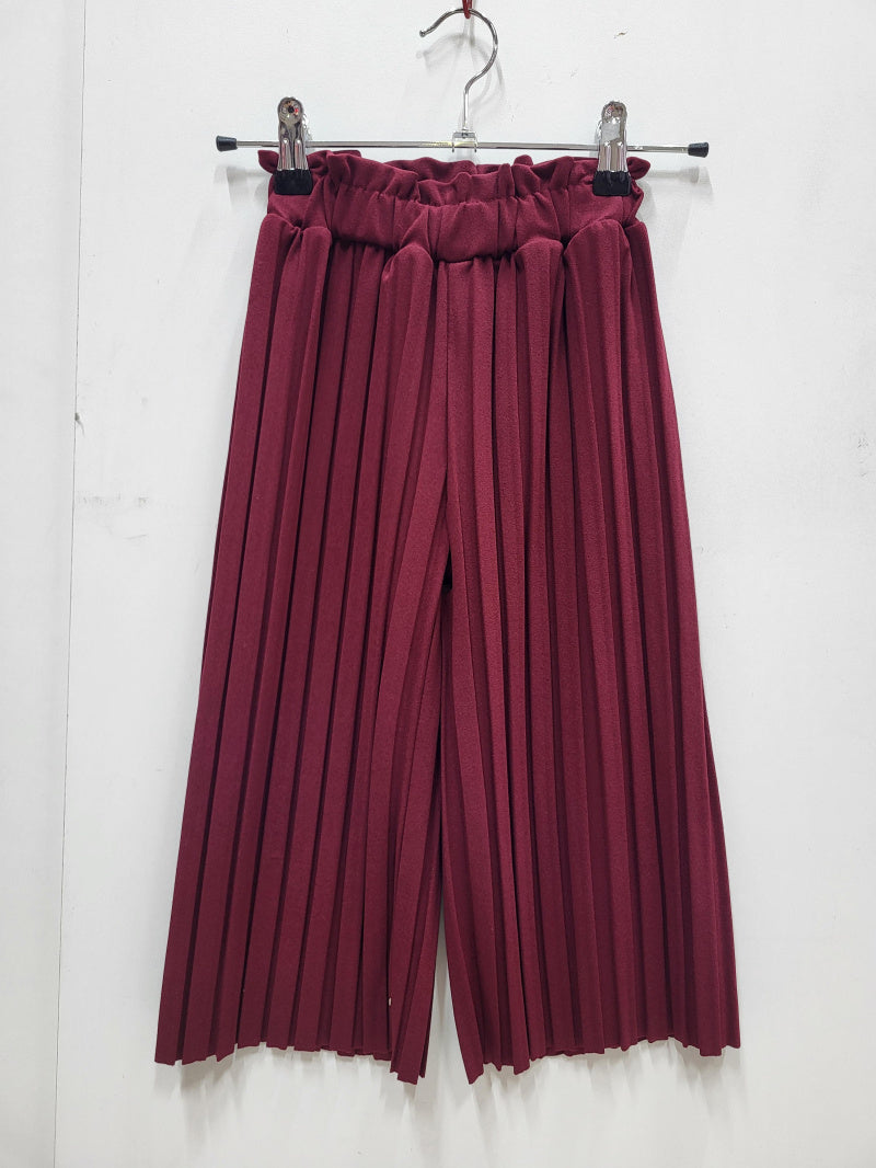 Broek burgundy