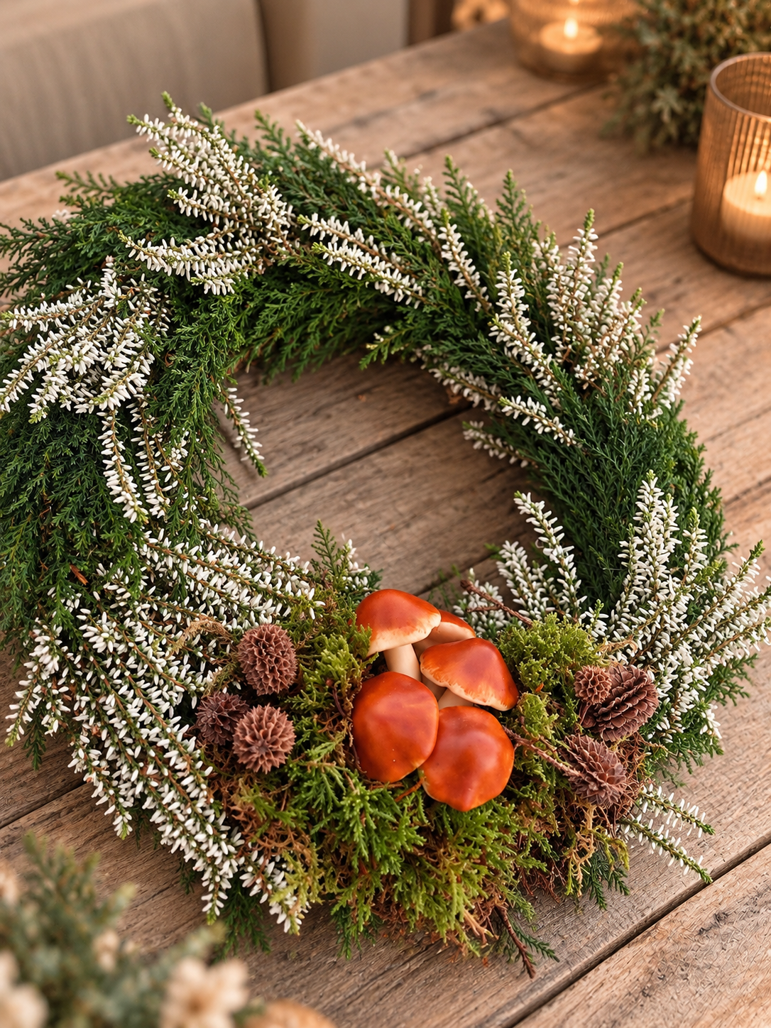 Herfstkrans 'naturel'