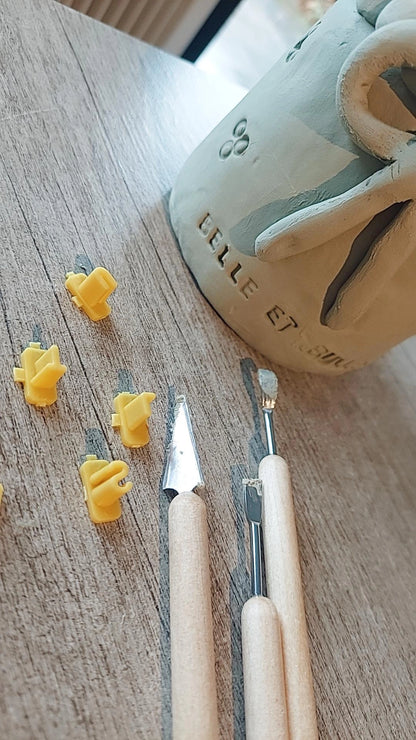 Workshop CREATIEF met lamp en klei.