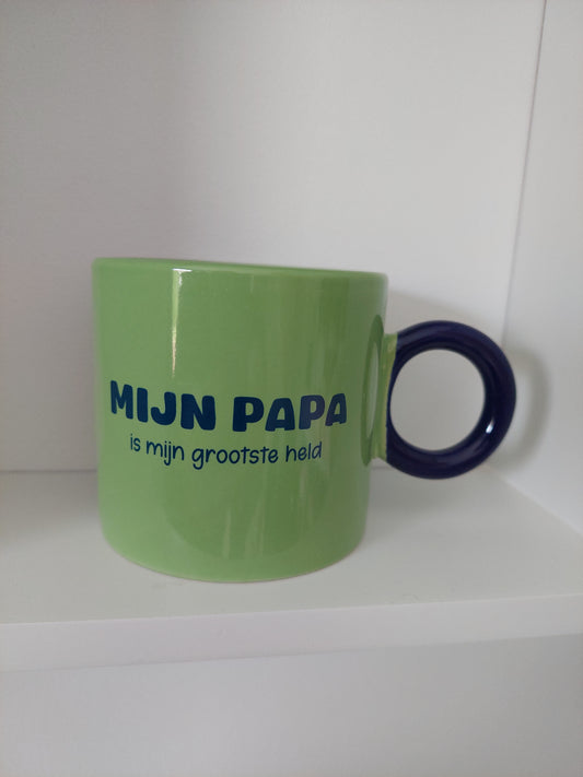 Mok 'mijn papa is mijn grootste held'